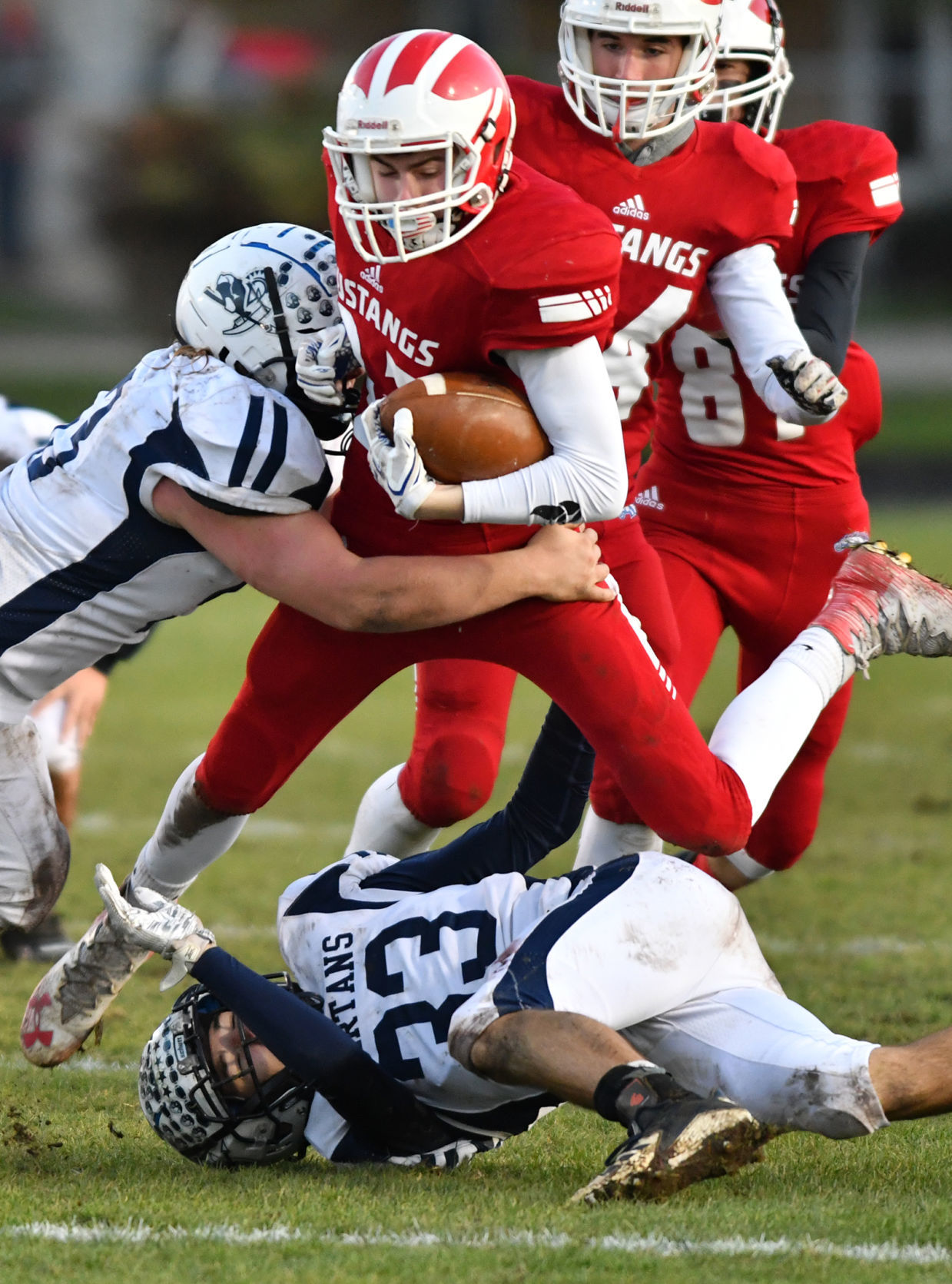Ridgewood Spartans vs Morrison Mustangs Class 1A playoffs